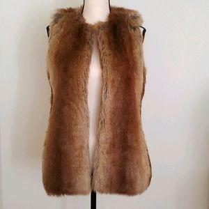 Zara Faux Fur Vest